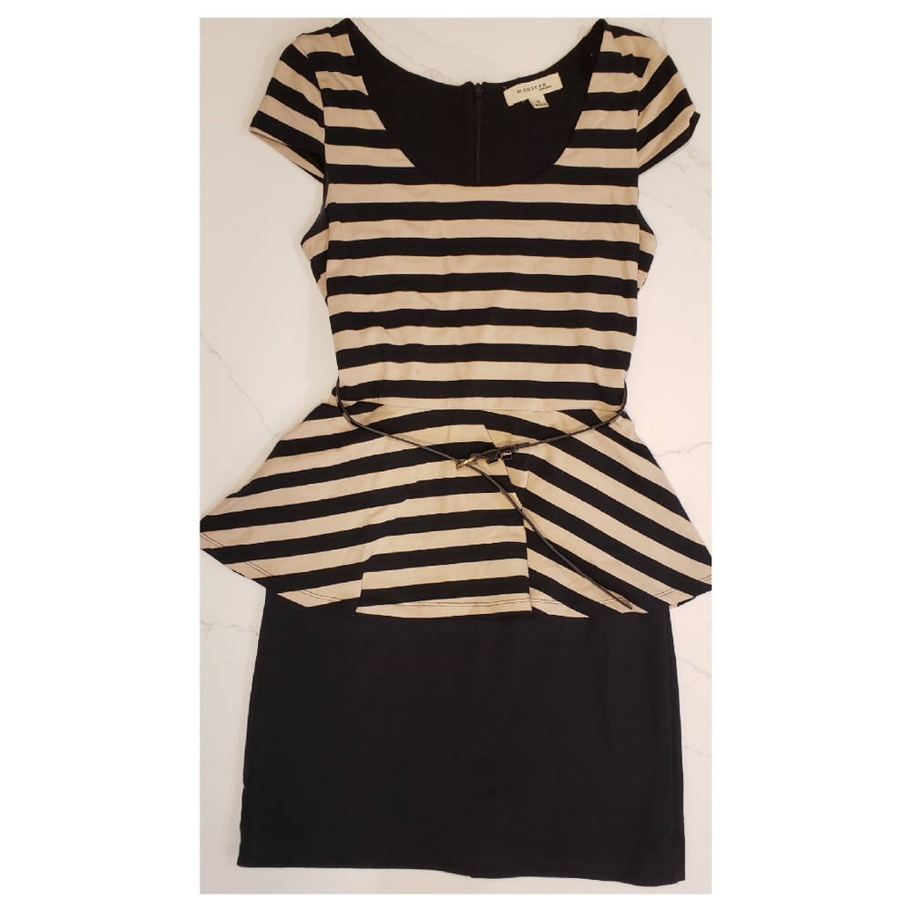 🎀 CHIC PEPLUM DRESS!